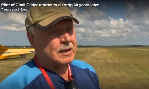 Pilot returns to strip 30 years latter